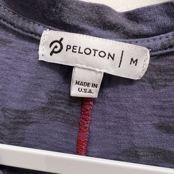 PELOTON | Dark Purple Camo Workout Tank Medium - Picture 5 of 8